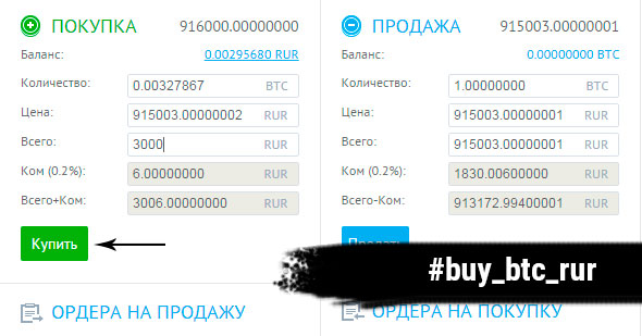 Как купить биткоины за рубли